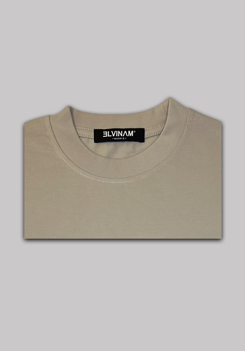 ELVINAM® Original Sha Apricot Cotton T-Shirt