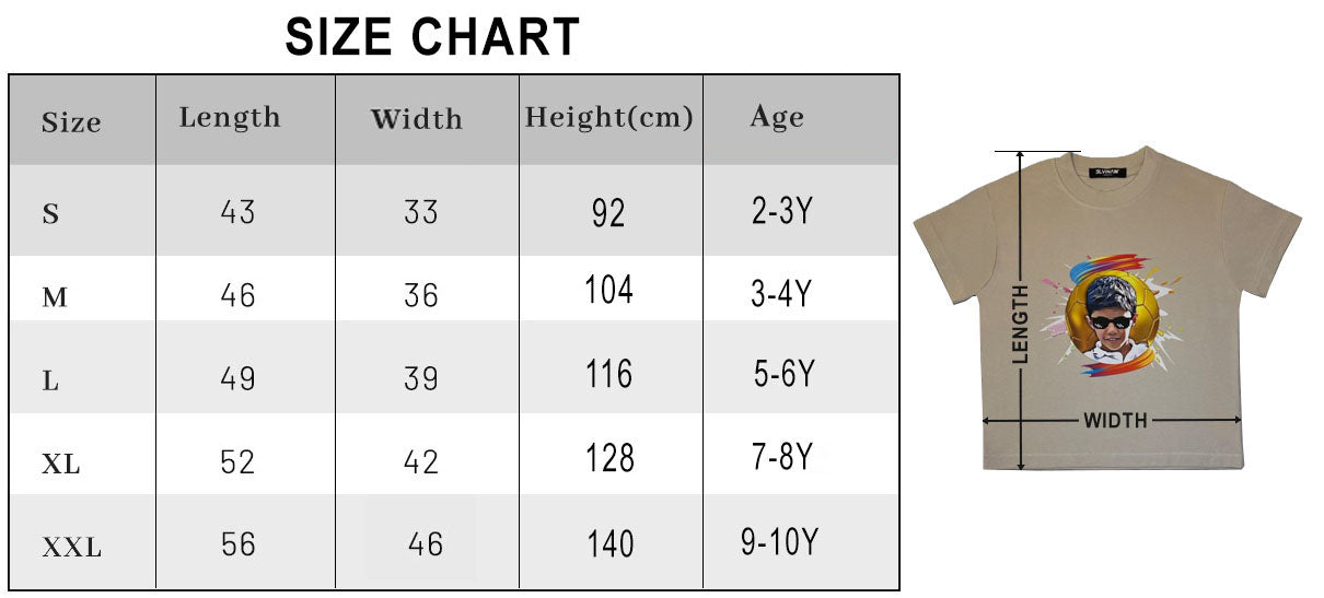 ELVINAM® Original Sha Apricot Cotton T-Shirt