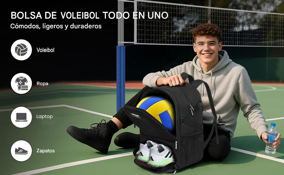 ELVINAM® Large Volleyball Backpack